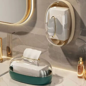 Acrylic Luxury Wall Mounted Tissue Box