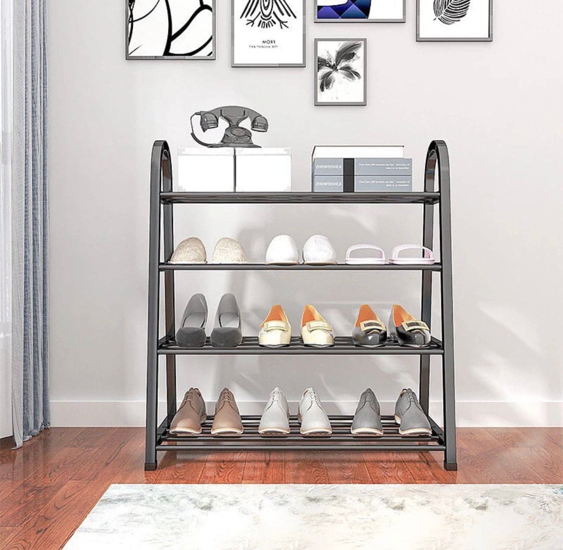 Amazing 4 Layer Shoe Rack