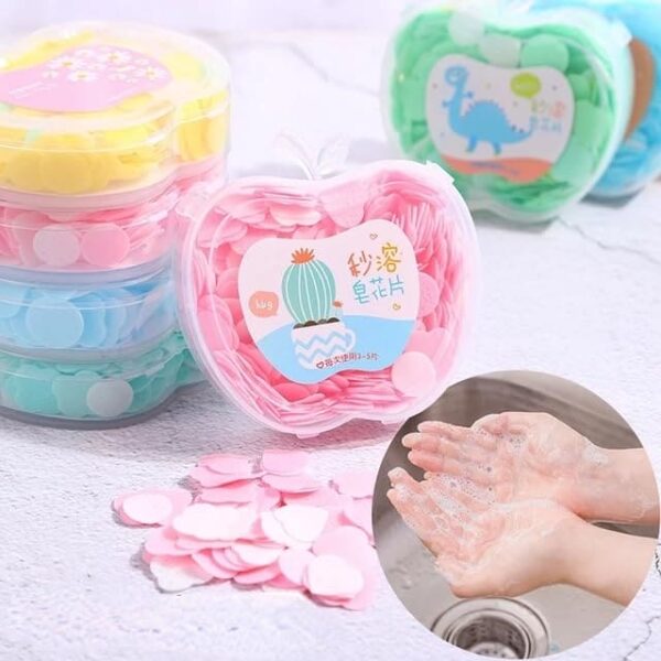Apple Paper Soap