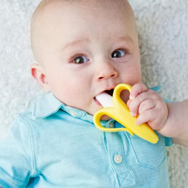 Baby Banana Teething Toothbrush