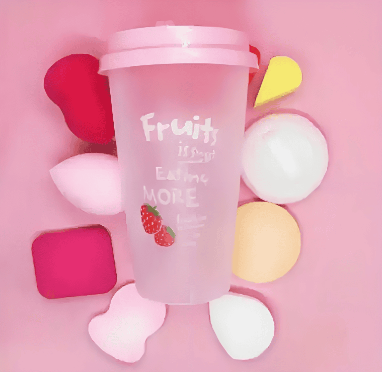 Beauty Blender With Cup