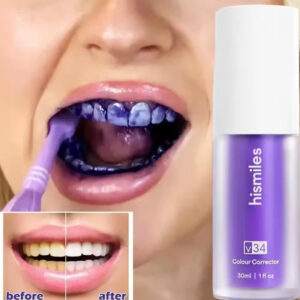 Effective Whitening Hismile Purple Toothpaste