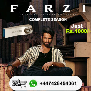 Farzi – Complete Season (Hindi Dubbed) on USB Drive