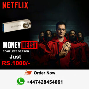 Money Heist - Complete Season 1-5 Hindi Dubbed in USB Drive